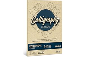 Favini 867197 Pergamena Liscio, 50 Pezzi