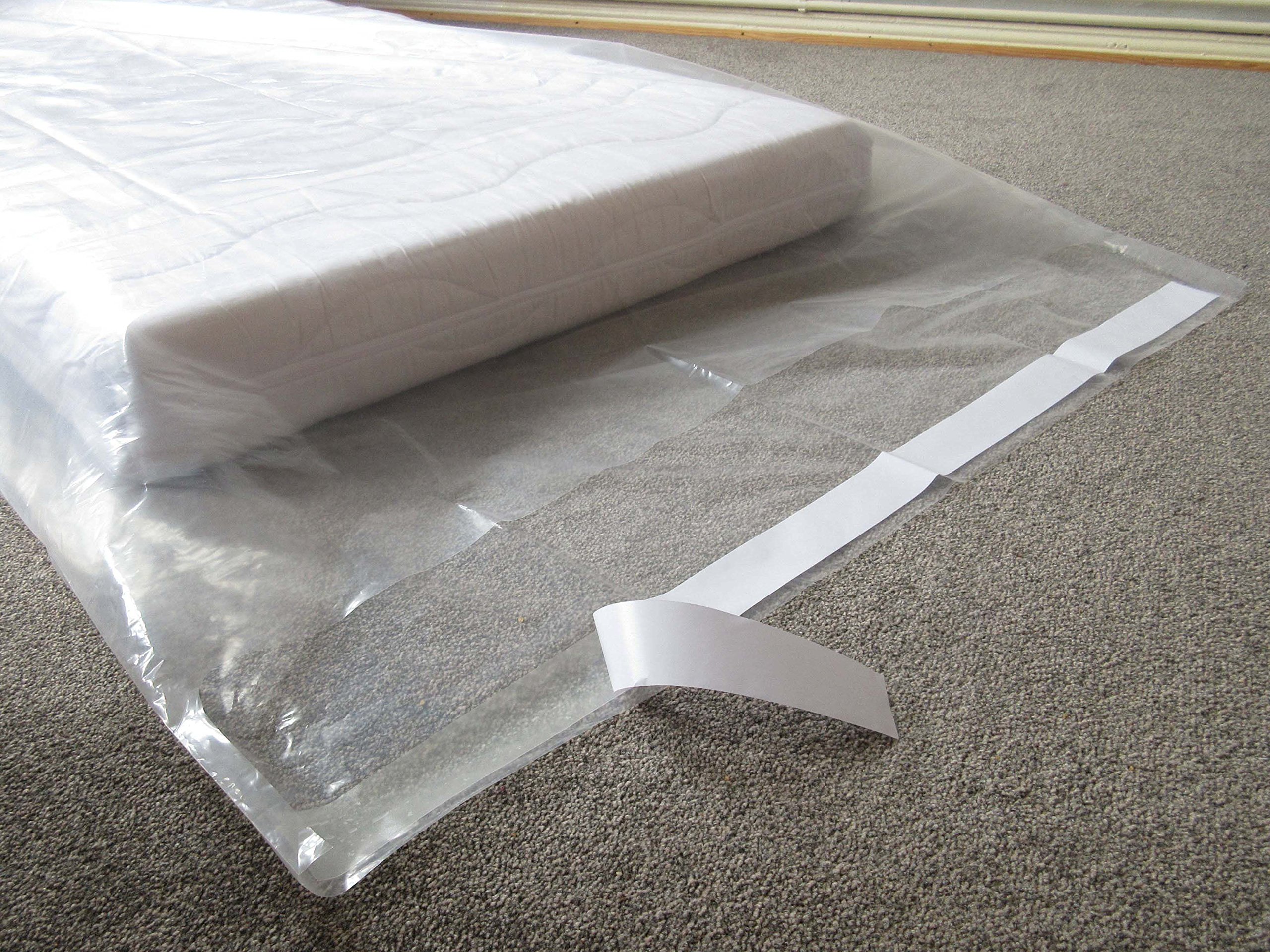 ASK-Pack-Premium-Matratzenschutzhlle-Twin-fr-bis-zu-140cm-breite-25cm-hohe-220cm-Lange-Matratze-mit-vielfach-wiederverwendbarem-KLEBEVERSCHLUSS-EXTRA-stark-100