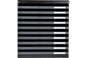 ‎EXACOMPTA Exacompta 304714D Ablagebox Modulo mit 10 offene Schubladen für DIN A4+ Dokumente. Belastbare Schubladenbox mit hoher Kapazität für mehr Platz auf dem Schreibtisch schwarz / mausgrau