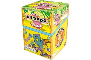 Asmodee - PE01BEAC - Jeu - Perudo Beach – Versión neerlandesa