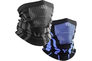 WTACTFUL Braga Cuello Hombre, Pasamontañas Braga de Invierno Cuello Térmica, Moto Calentador de Cuello para Hombre y Mujer, Esqui Correr, Esquiar, Moto, Ciclismo, Snowboard, Running