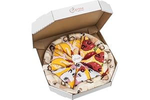 Rainbow Socks - Pizza MIX Hawaïenne Capriciosa Peppéroni Femme Homme - 4 Paires Chaussettes