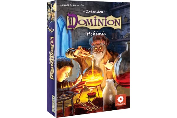 Asmodee Filosofia | Dominion - Extension Alchimie | Jeu de société | À partir de 8 Ans | 2 à 4 Joueurs | 30 Minutes
