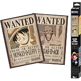 GB Eye - ONE PIECE Set 2 Chibi Posters Wanted Luffy &amp; Ace