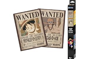 GB Eye - ONE PIECE Set 2 Chibi Posters Wanted Luffy & Ace