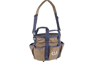 USG Small Grooming Bag, Brown/Navy