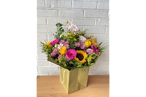 SELL FLOWERS ONLINE Beautiful Bouquet Fresh flowers Next Day prime Delivery, Select Stunning Colourful Fresh Mixed Flowers To Create The Perfect Anniversary Flowers - Birthday Flowers Thank Gift, Christmas