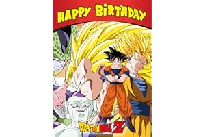 DANILO PROMOTIONS LTD Danilo Promotions Limited oficjalna kartka z życzeniami Dragon Ball, Multi, 18 x 12,7 cm