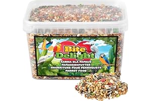 Bite & Delight Karma dla papug pokarm dla nimfy falistej Zbilansowane źródło witamin 1000ml / 650g