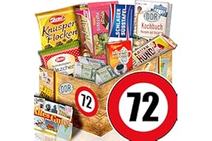 ‎OSTPRODUKTE-VERSAND Geschenk zum 72. Geburtstag/Schoko Kultset DDR/Geschenke 72 Geburtstag Mann