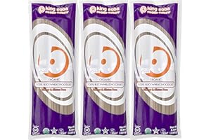 King Soba 3-Pack Gluten Free & Organic 100% Buckwheat Noodles 250g - 3 Servings Per Pack