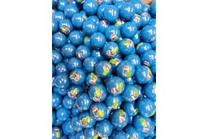 ZED CANDY Tongue Painter Gumballs Bubblegum Balls Blue Raspberry (500g)