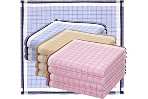 ‎BETZ Betz Chanelle 2 Women's Fabric Handkerchiefs Set Size 30 x 30 cm 100% Cotton Pack of 12, Design 127 - 12 pieces