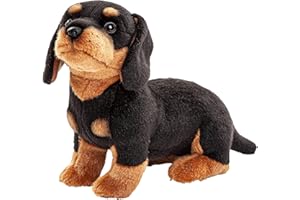 Uni-Toys - Perro Salchicha - 27 cm (Longitud) - Perro de Peluche - Peluche de Peluche.