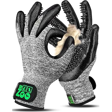 Haarentferner Handschuh Für Hunde & Katzen - Wiederverwendbar, Waschbar Gegen Tierhaare