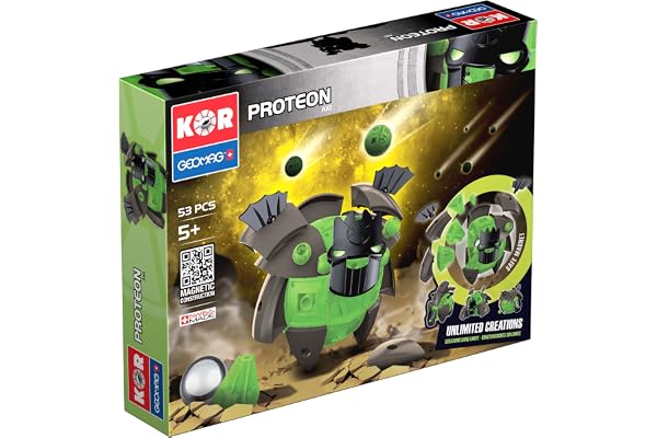 Kor - GEO611 - Jeu de Construction - Proteon Aki - 53 Pièces