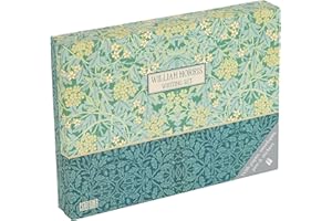 THE GIFTED STATIONERY CO. LTD. TGSC | William Morris Gifted Stationery Letter Writing Sets | Ballpoint Pen with 32 x A5 Letter Paper Sheets & 16 x envelopes | Writing paper & envelopes | Letter Writing Set & 2 sheets of letter seal