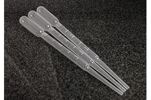 AE-GLAS Pipety transferowe, 3 ml, pipety jednorazowe (10 sztuk)