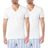 Dagi Erkek D5030 Compact V Yaka T-shirt 2'li, Pamuk