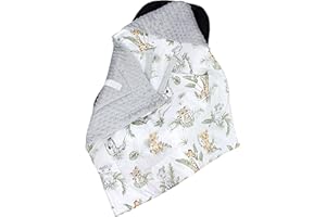 TupTam Couverture Enveloppante pour Siège Auto pour Bébé, Safari/Lion/Marron/Feuilles/Vert, Taille Unique