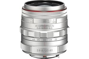 Pentax HD DA F2.8-4ED DC WR Limited K-Mount Objektiv (20-40 mm) silber