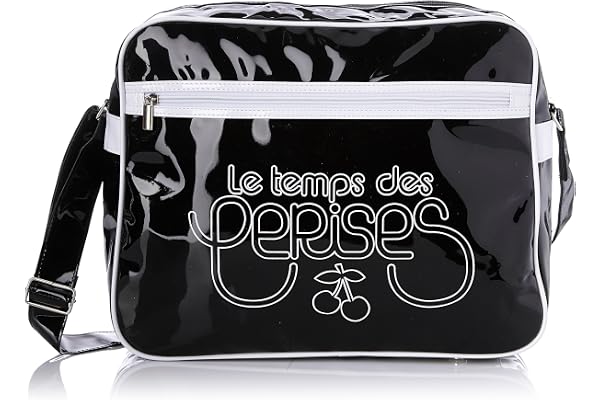 Le Temps des Cerises Sac Bandoulière Rumba 77 liters Multicolore (Noir/Blanc) LTC476L
