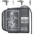 DMSELL Extra Large Blood Pressure Cuff, Blood Pressure Monitor Extra Large Cuff Includes 4 Universal Interface, Adjustable XL Blood Pressure Cuff for 22-52cm Big Arm