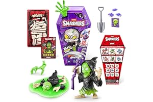ZURU SMASHERS Smashers Horror House de ZURU, Juguete Interactivo, Juguete Coleccionable para niños y Adolescentes (30 cm), (Reaper)