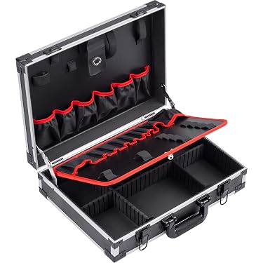 AGFELO Portable Saw Storage Organizer Box – Compartment Case For Small Parts, PP Plastic, 5.7" X 3.9" X 1.4"