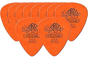JDLP PUAS PARA GUITARRA ELECTRICA DUNLOP TORTEX 418R.60 NARANJAS 10 UNIDADES - ROCKMUSIC ESPAÑA