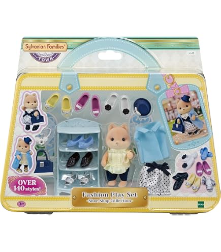 Sylvanian Families Town – Ensemble de figurines de studio de designer