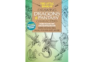 WALTER FOSTER PUBLISHING The Little Book of Drawing Dragons & Fantasy Characters: More than 50 tips and techniques for drawing fantastical fairies, dragons, mythological beasts, and more (6)
