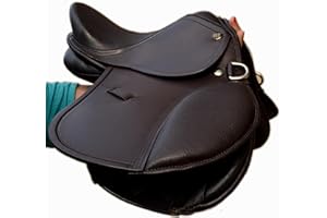 SIE EQUESTRIAN Small Kids Enlgish 10'' and 12'' Leather Jumping Saddles
