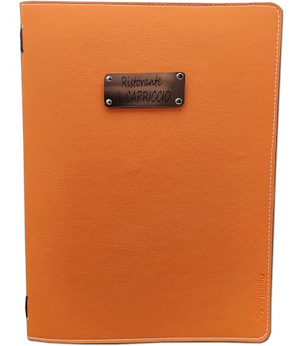 Protège-Menu SIGEL SM210 – Format A4 Avec Cordon Élastique, 8 Feuilles, Beige Foncé – Élégant & Pratique