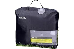 Eurohike Medium Triple Layer Universal Tent Carpet with with Foam Midlayer, Fleece Upper & Waterproof Base, Insulating & Luxuriously Soft, Camping Equipment, Grey, 220cm x 280cm