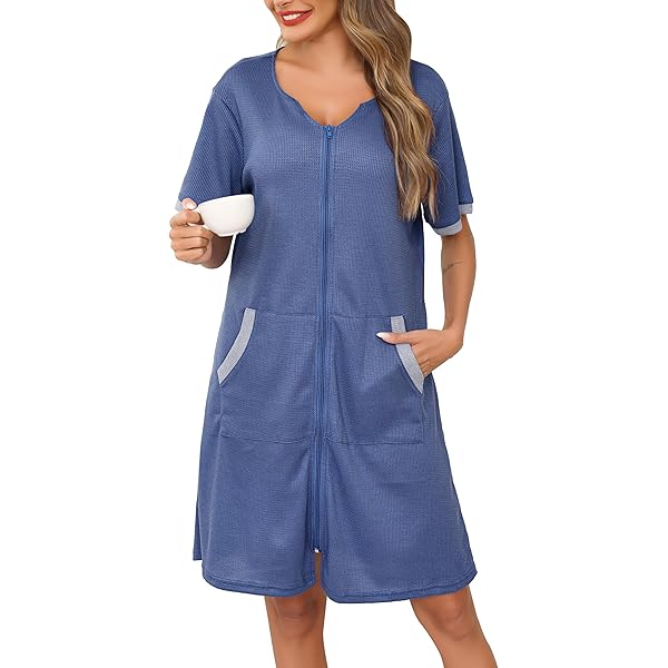 Batas De Casa Señora Invierno Cu00e1lido Largo Albornoces Ropa De