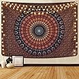 Bohemian Wandteppich Mandala Design - Bunter Wandbehang Für Wohnzimmer