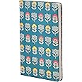 Amazon Brand - Solimo A5 Notebook (5.5 X 8.5 Inches), 80 GSM, 192 Ruled Pages, Floral Motif