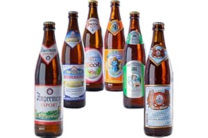 WURSTBARON Premium Bayerische Biere Set - 6er oder 12er Pack 0,5L | Traditionelle Geschmacksreise | Ideal für Genießer & Geschenk (6)