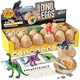 Bir d&uuml;zine dinozor yumurtası kazın &ndash; 12 benzersiz dinozor yumurtası a&ccedil;ın ve 12 sevimli dinozor keşfedin &ndash; Paskalya &ndash; arkeoloj