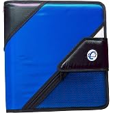 Case-it The Open Tab Velcro A&ccedil;ılış Bağlayıcı - 5 İn&ccedil; O-Halkalar - 5 Renkli Sekme Genişleyen Dosya Klas&ouml;r&uuml; - &Ccedil;oklu Cepler - 40