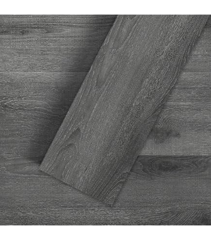 Mulgreat - PVC vloerbedekking - zelfklevende vinyl tegels - vinylvloer - betoneffect - wit marmer - 60,96 cm x 30,48 cm x 1,5 mm - dikte 1,5 mm - 2,23 m² / 12 tegels