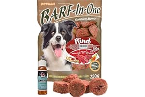 petman Barf in One RIND 14 x 750g + Weiß-Premium Lachsöl