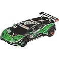 Carrera 64228 Lamborghini Huracán Mirko Bortolotti No.63 1:43 Scale Analog Slot Car Racing Vehicle GO Slot Car Toy Race Track Sets