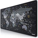 TITANWOLF - XXL Tappetino per Mouse da Gioco - Gaming Mousepad Extra Grande 900 x 400mm - Mousepad Pad con Base in Gomma Anti