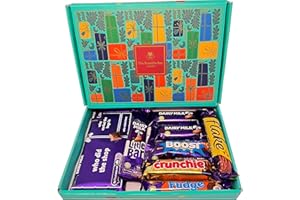 THE BRAMBLE BAY Chocolate Gift Hamper Box Set for Dairy Milk Selections, Get Well Soon, Ideal for Christmas, Birthday, Sweet Treats for Kids