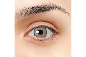 LENTES DE CONTACTO VIP Ibiza VIP Lentilles De Couleur vert e bleu design super naturelle 2 Lentilles annuelles sans correction + étui, pincette et bâton applicateur