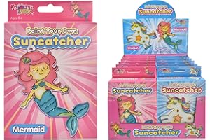 Kreative Kids TY1533 Paint Your Own Suncatcher (2 Asst) in Colour Box DBX, Multicolor, 17 x 4 x 20 cm