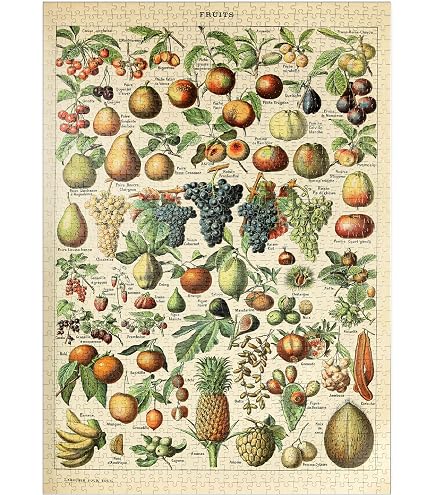 Puzzle Botanic Garden - Cavallini - 1000 pièces - Puzzles E-shop