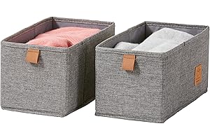 LOVE IT STORE IT Premium Schubladenbox 2-teilig - Organizer für den Kleiderschrank aus Stoff - Set mit zwei kleinen Boxen - G